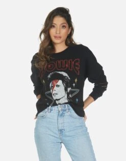 Lee Bowie 1973 Tour -Sweater Store 1341 FTL 14194 BLK 04