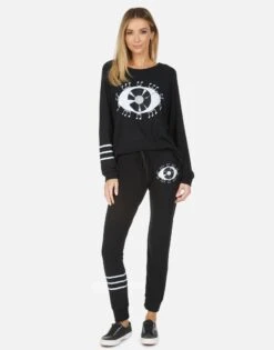 Kizzy Record Eye -Sweater Store 1381 HAC 13933 BLK 06