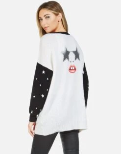 Elodie Star Glam Face 9 Elodie Star Glam Face -Sweater Store 1402 CSM 23424 CRMBLK 02