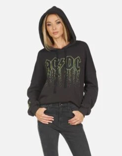 Lila AC/DC Neon Stud -Sweater Store 1410 CSA 14086 ONX 06