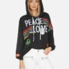 Anissa Peace Love Stripe -Sweater Store 1413 INT 14094 HEB 01