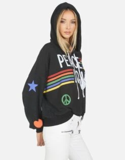 Anissa Peace Love Stripe -Sweater Store 1413 INT 14094 HEB 05