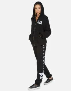 Aisha LA Star Shark -Sweater Store 1417 FBO 23877 BLK 03