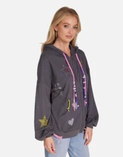 Kaliyah X Star Skull -Sweater Store 1430 CSA X25192 LOPPEP 02