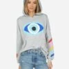 Raya Painted Evil Eye 2 Raya Painted Evil Eye -Sweater Store 1434 HRP 14311 HEG 04 min