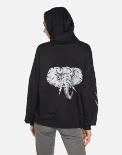 Romina Electric Elephant -Sweater Store 1435 MSF 24053 BLK 02