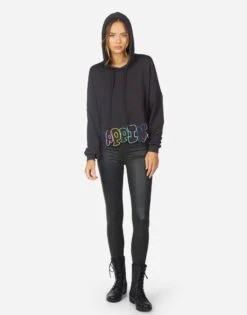 Cambry Happiness Embroidery -Sweater Store 1439 FTL 1E135 ONYX 06