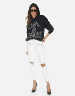 Harmony I'm A Mess -Sweater Store 1444 CSA 1E120 BLK 03