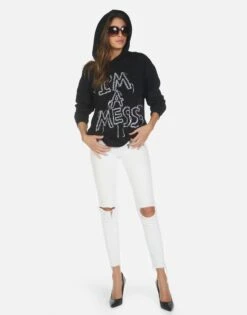 Harmony I'm A Mess -Sweater Store 1444 CSA 1E120 BLK 06