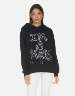 Harmony I'm A Mess -Sweater Store 1444 CSA 1E120 BLK 07