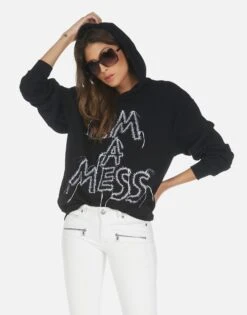 Harmony I'm A Mess -Sweater Store 1444 CSA 1E120 BLK 11