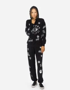 Harmony Doodle Elements 8 Harmony Doodle Elements -Sweater Store 1444 MSF 34561 BLK 05