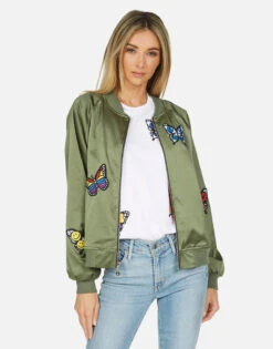 Levelle Butterfly Patches -Sweater Store 1455 MSA 3P152 MLHPK 03