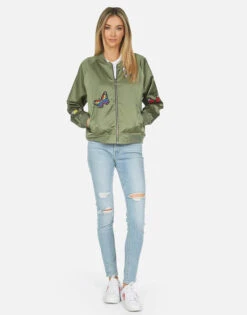 Levelle Butterfly Patches -Sweater Store 1455 MSA 3P152 MLHPK 05