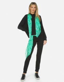 Belinda Scarf -Sweater Store 1461 MSF BKGSK 03