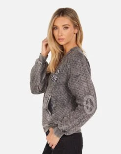 Sherine X Crystal Tiger Peace -Sweater Store 1490 QLT X2P183 BKMN 05