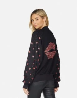 Ayla Ruby Lip 7 Ayla Ruby Lip -Sweater Store 1523 MSF 24724 BLKBLK 03