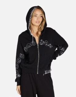 Lachelle Comic Emojis 17 Lachelle Comic Emojis -Sweater Store 1544 FTL 15055 BLK 03