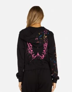 Lachelle Splatter Elements -Sweater Store 1544 FTL 35017 BLK 04