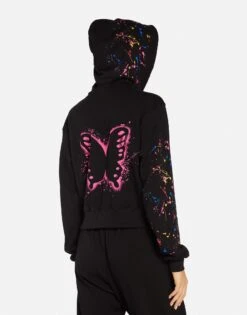 Lachelle Splatter Elements -Sweater Store 1544 FTL 35017 BLK 07 1
