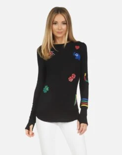 McKinley Lucky Elements -Sweater Store 2158 THR 14015 BLK 03
