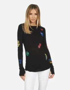 McKinley Lucky Elements -Sweater Store 2158 THR 14015 BLK 05