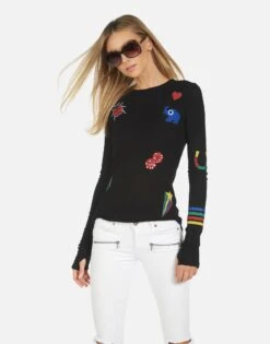 McKinley Lucky Elements -Sweater Store 2158 THR 14015 BLK 08