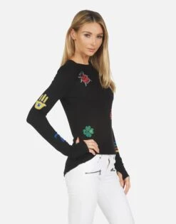 McKinley Lucky Elements -Sweater Store 2158 THR 14015 BLK 09