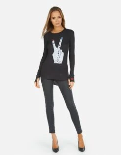 McKinley Peace Hand Elements -Sweater Store 2158 THR 14128 ONX 01