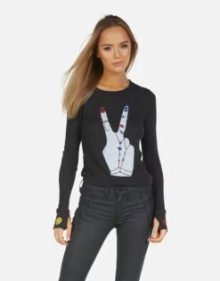 McKinley Peace Hand Elements -Sweater Store 2158 THR 14128 ONX 05