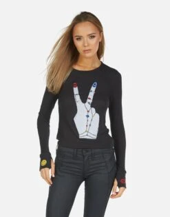 McKinley Peace Hand Elements -Sweater Store 2158 THR 14128 ONX 07