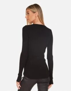 McKinley Lucky Cat -Sweater Store 2158 THR 14421 BLK 03