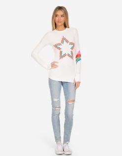 Mckinley Rainbow Lightning Star 9 Mckinley Rainbow Lightning Star -Sweater Store 2158 THR 14511 MILK 02