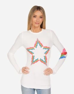 Mckinley Rainbow Lightning Star 7 Mckinley Rainbow Lightning Star -Sweater Store 2158 THR 14511 MILK 03