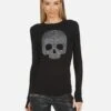 McKinley X Nailhead Skull -Sweater Store 2158 THR X13683 BLK 03 1