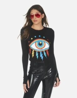McKinley X Rainbow Lightning Eye -Sweater Store 2158 THR X14238 BLK 05