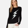 McKinley X Cracked Lightning Bolt 2 McKinley X Cracked Lightning Bolt -Sweater Store 2158 THR X14830 BLK 01