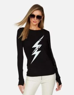 McKinley X Cracked Lightning Bolt 8 McKinley X Cracked Lightning Bolt -Sweater Store 2158 THR X14830 BLK 03