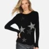 McKinley X Crystal Multi Stars 2 McKinley X Crystal Multi Stars -Sweater Store 2158 THR X14837 BLK 01