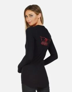 McKinley X Vintage Aerosmith -Sweater Store 2158 THR X14848 BLK 05