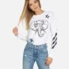 Luella Elephant Bolt Elements 1 Luella Elephant Bolt Elements -Sweater Store 2254 CTT 14057 WHT 07