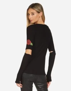 Amora Guns N' Roses -Sweater Store 2317 THR 14388 BLK 04