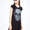 Mirabella Heart Eye Skull 2 Mirabella Heart Eye Skull -Sweater Store 3043 RSN 12120 BLK