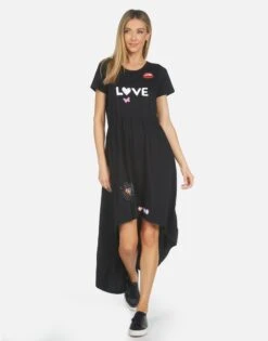 Greta Crystal Love Elements -Sweater Store 3078 CTT 14265 BLK 06
