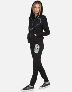 Gia Rainbow Skull 14 Gia Rainbow Skull -Sweater Store 4009 CSA 13830 BLK 04
