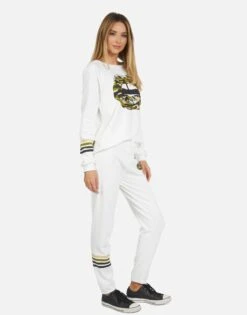 Gia Camo Lip -Sweater Store 4009 CSA 14043 MLK 10