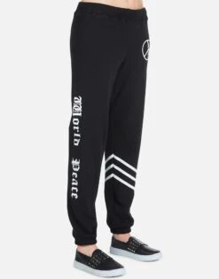 Gia World Peace -Sweater Store 4009 CSA 32798 BLK world peace sweatpant lauren moshi 07