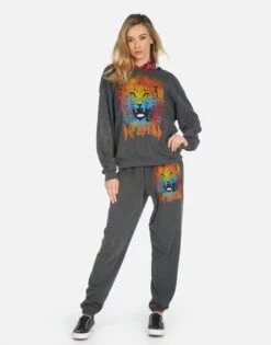 Tanzy Def Leppard Leopard -Sweater Store 4031 CSA 14256 PBK 02