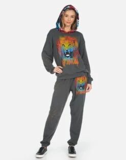 Tanzy Def Leppard Leopard -Sweater Store 4031 CSA 14256 PBK 04