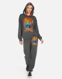 Tanzy Def Leppard Leopard -Sweater Store 4031 CSA 14256 PBK 05